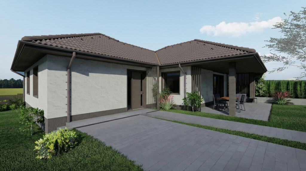 Hárskút udvar - 110 nm